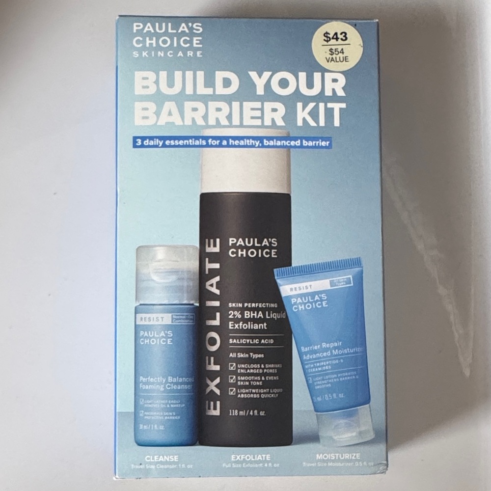 Paula's Choice Build Your Barrier Kit - Black and Blue